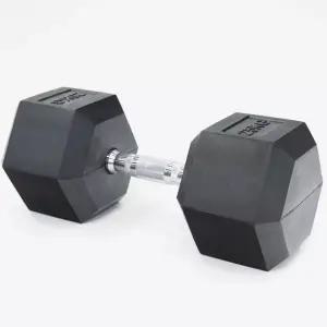 이고진 고무육각 덤벨 아령 25kg 1개 클럽 고무아령 웨이트