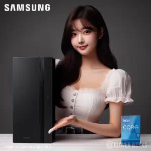 ⓒ 삼성 데스크탑 Tower DM500TGA-A58A i5-14400 16GB 512GB WIN11 / 사무용 인강용 업무용 데스크탑 PC