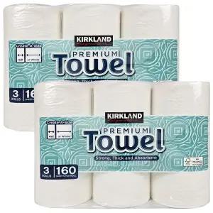 [커클랜드]코스트코 커클랜드 키친타올 160매 6롤 무료배송 gx