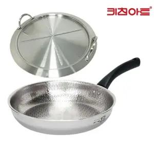 일품 IH 엠보 통5중 후라이팬 28CM-스텐커버