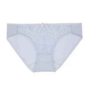 [롯데백화점]예스 스카이블루 레이스 삼각팬티 YSWPY309