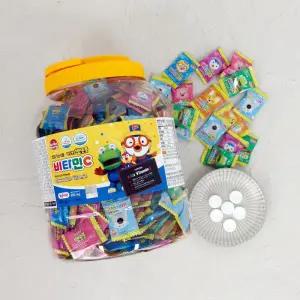 어린이키즈 뽀로로 비타민C 500정 어린이 유아 영양제 비타민씨