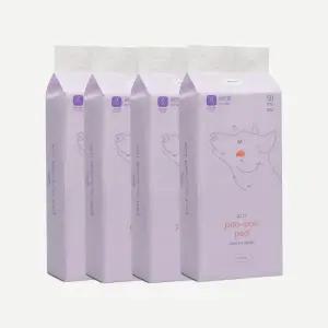 아르르 오리지날 푸푸패드 일반형 강아지 배변패드 4개 SET 200매