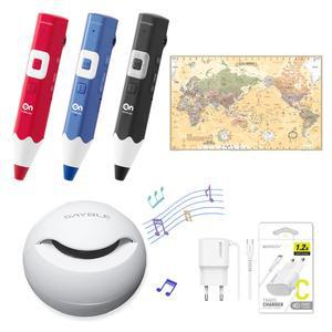 태극온펜 64G(4세대 세이펜 RTT-4000BD/세이맵)+세이블 블루투스스피커+호환충전기