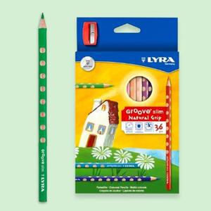 HGR LYRA - 리라 그루브 슬림 색연필 (36색)