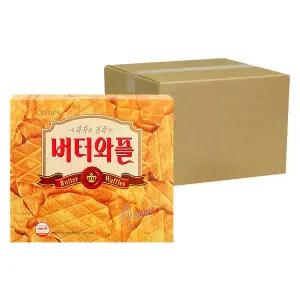 크라운 버터와플 316g 10개  한 박스
