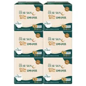 디어스킨 에어엠보 입는오버나이트 특대형 8P X 6 팩