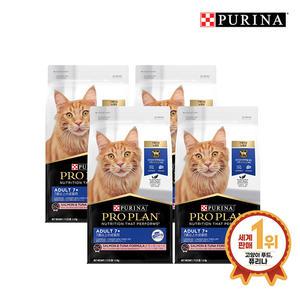 프로플랜 캣 7세이상 노령묘(유산균) 1.5kg 4팩