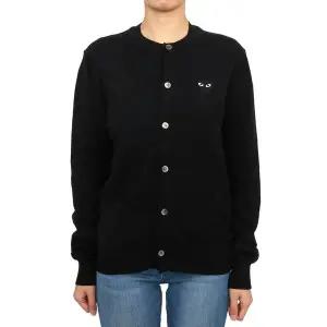 [꼼데가르송]  블랙와펜 가디건 AX N023 051 1 루즈핏 (남여공용)