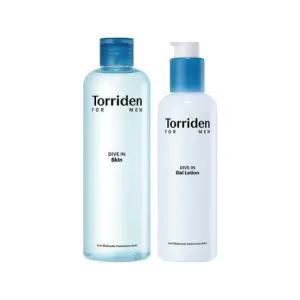 토리든 2종세트 다이브인 포맨 저분자 히알루론산 스킨 300ml + 젤 로션 200ml