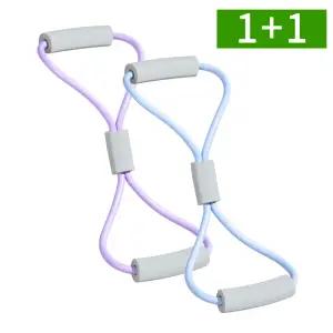 [1개+1개] 튜빙밴드 스트레칭밴드 전신 근력 홈트 고무 밴드