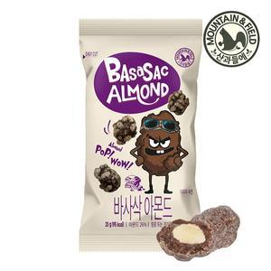 [산과들에] 바사삭아몬드 40봉 / 로스팅아몬드 볶음현미 달콤한초코
