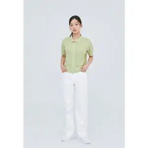 [잠뱅이](김해점)유니)화이트 오비안밴드 노말워싱 TG-WH AP2DTG489