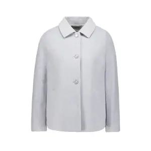 [벨리시앙](의정부점)수입소재 울혼방 스탠카라 래글런 재킷_JK3104