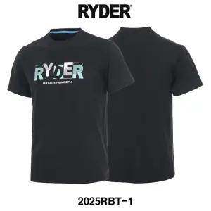 라이더 배드민턴 반팔 기획 티셔츠 상의 블랙 2025RBT-1 남성 여성 경기복
