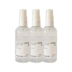 이니스프리 마이퍼퓸드 바디 앤 헤어미스트 핑크코랄 100ml x3개