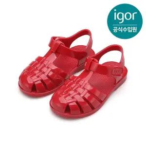 갤러리아 이고르 클라시카 젤리슈즈 글로스 레드 IGSDJ3L2RE 키즈샌들 아동샌