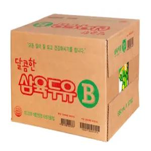 삼육식품 삼육두유 달콤한B 950ml 12개