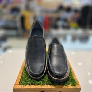 허시파피 세이브존04 남성컴포트세미드레스초경량밴딩쿠셔링슬립온3cm 블랙 3MQ527