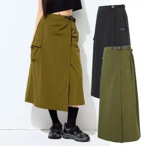 갤러리아 [25S] 디스커버리 프레시벤트 여성 카고포켓 랩 스커트 DWSK96053