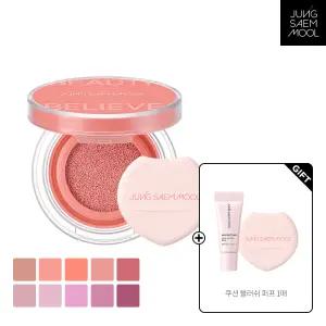 정샘물 아티스트 쿠션 블러쉬(+ 쿠션 블러쉬 퍼프 1매 + 톤업썬 베이스 3ml)