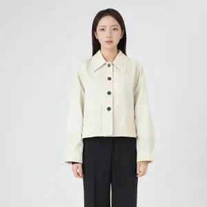 [LINE](광주신세계)[라인어디션] [BYLYNN]배색 스티치 데님 자켓 NWJJPC0100