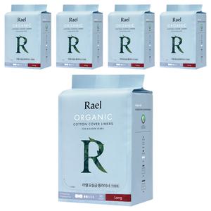 라엘 남녀공용 저자극 어른용 요실금 라이너 롱라이너 36개입 5개