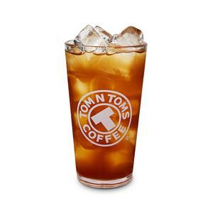 (탐앤탐스) 아이스티 복숭아