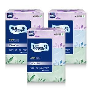 미래생활 잘풀리는집 리뉴얼버전 천연펄프 200매 9개