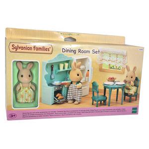 실바니안 써니토끼의 다이닝룸 세트 5378 패밀리 정품