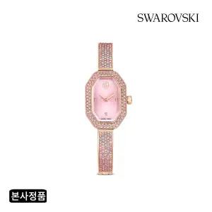 [롯데백화점]스와로브스키 [본사정품] Dextera 로즈골드 톤 뱅글 시계 5717588