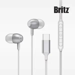 브리츠 BZ-WE900P 커널형 유선 이어폰 C타입 음악 감상 통화