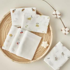 아가짱 밤부 순면 신생아 천기저귀 5매