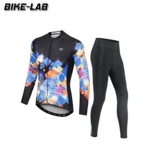 [BIKELAB] 여성 긴팔 자전거의류 상하세트 XFLJS002