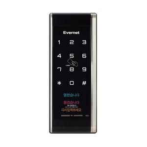 에버넷 샷시문 도어락 디지털 도어락 번호키 카드키 SH-EN250-S