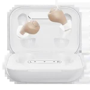 16채널 4가지모드 음성증폭기 미국FDA등록 초소형 소리증폭기 디지털방식 충전식최신모델 좌우2개와 충전크래들포함 풀셋