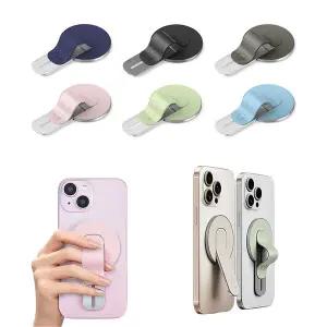 맥 핑거 그립 맥세이프 마그네틱 스마트 홀더 톡 알루미늄 스탠드 거치대