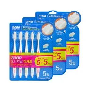 애경 2080 덴탈크리닉 오리지날 미세모 칫솔 30개