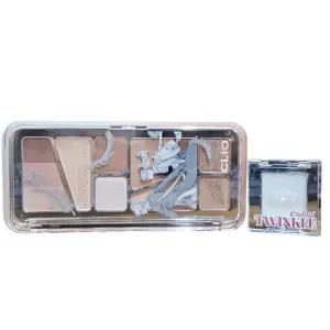 클리오 프로 아이 팔레트 에어 15호 탠브라운은 기분이 조크든요 본품 +머드 글리터