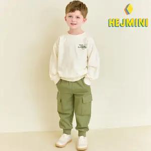 [헤이미니] 레터링스탬프카고팬츠상하복