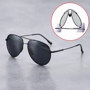 wrikri 메모리 티타늄 소재 항공 보잉 선글라스