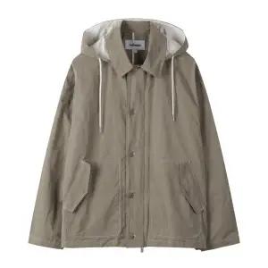 [커스텀멜로우](타임스퀘어점패션관)새드스마일 스티치 후드 자켓 CQUAX24211BEX