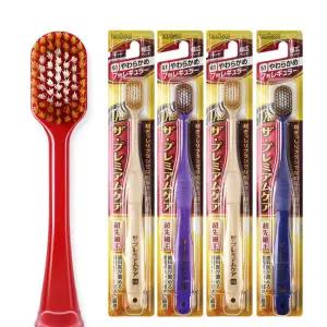 일본 에비스칫솔 더프리미엄케어 7열 광폭 4개