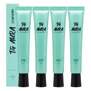 타투그리모 아우라 두피 물들임 에센스 흑갈색 30mlX4개