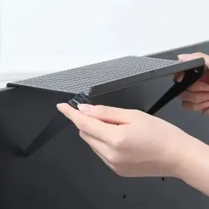 모니터 상단 공간활용 선반 모니터 받침대/벽걸이/TV선반/셋톱박스/셋탑/TV와이파이/TV공유기/거치대