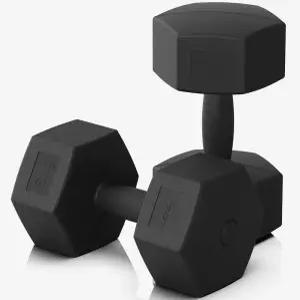 이고진 블랙육각 덤벨 아령 6kg 2개 아령세트 웨이트 운동