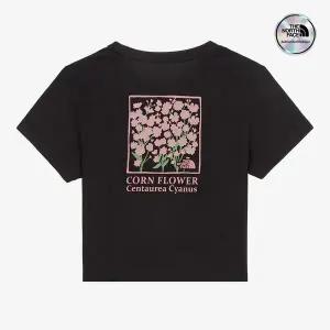 [노스페이스] [노스페이스 공식] NT7UR32D 여성 플로렛 반팔 티셔츠_REAL BLACK