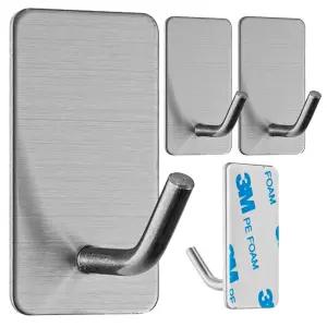 코멧 홈 다용도 스텐304 고리형 후크 실버 10개