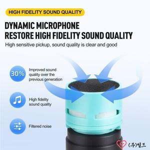 Debra UHF 금속 PU-12H 무선 마이크 시스템 파티 회의를위한 조정 가능한 주파수 핸드 가라오케 수행