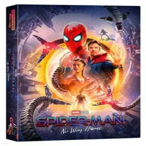 [Blu-ray] 스파이더맨: 노 웨이 홈 (2Disc, 4K UHD+BD 렌티큘러 풀슬립 B1 스틸북 넘버링 한정판) : 블루레이 /4/29 14시 오픈! (스파이더맨: 노 웨이 홈 )